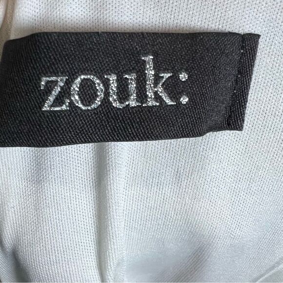 Beautiful shades abstract print light flowy dress size large - Picture 4 of 5